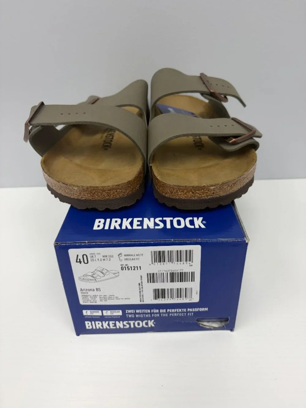Birkenstock - Arizona BS Stone Unisex Sandal